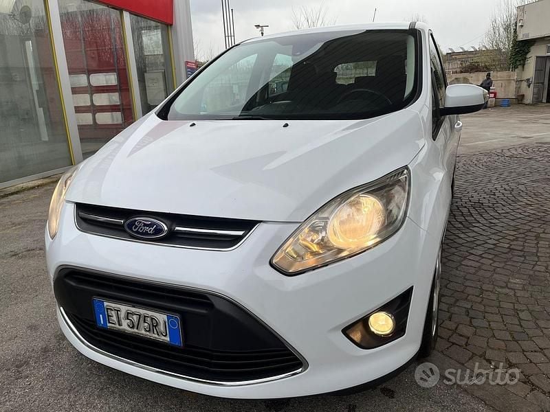 Usata Ford C-MAX Titanium 95 CV (69 kW) 2013 Bianco Monovolume