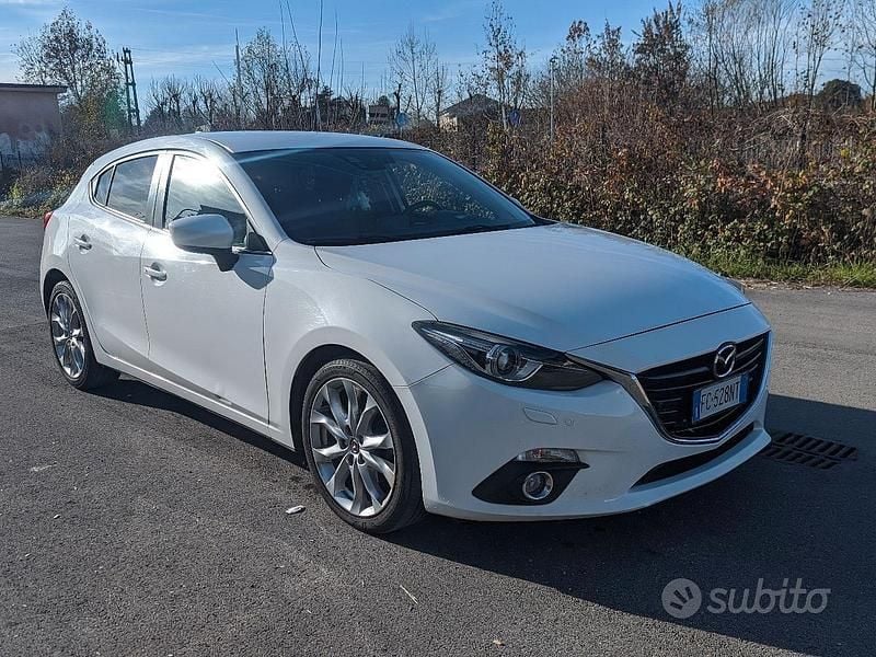 Usata Mazda 3 Exceed 150 CV (110 kW) 2016 Bianco Berlina