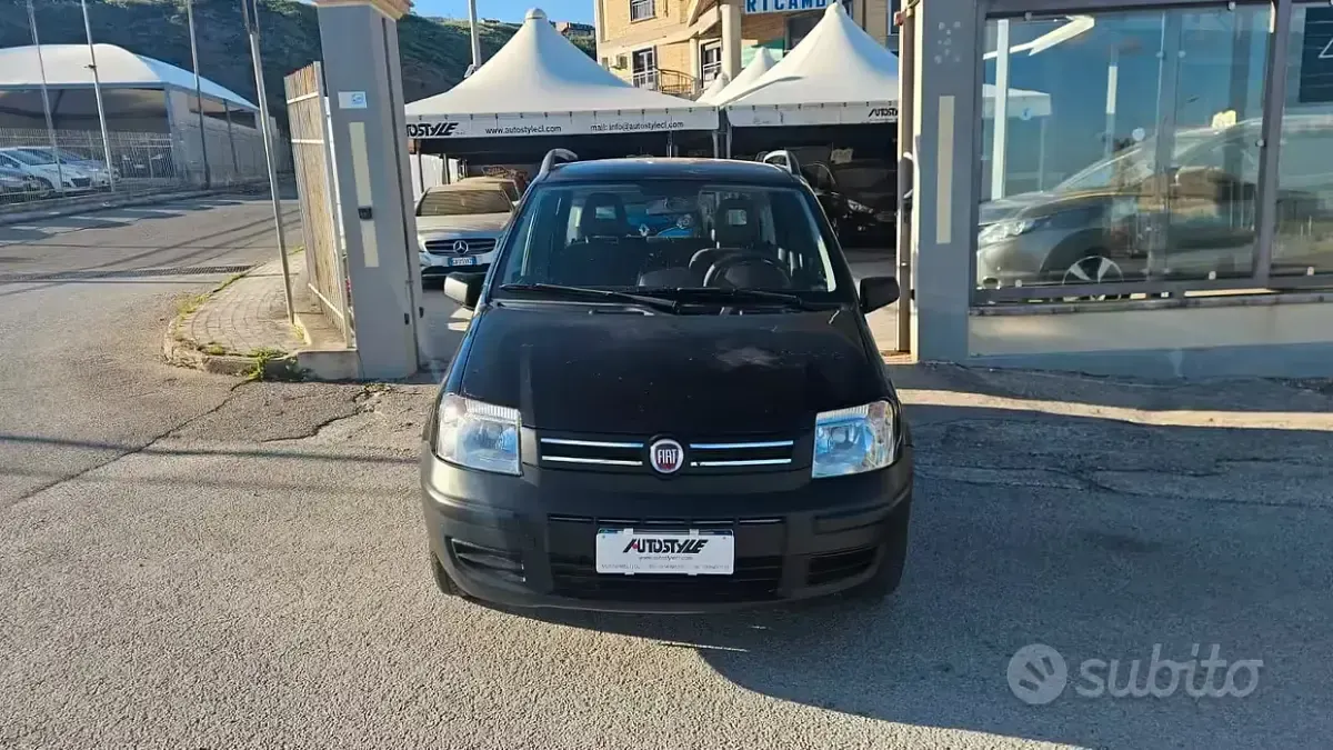 Usata Fiat Panda Active 54 CV (39 kW) 2007 Nero Utilitaria