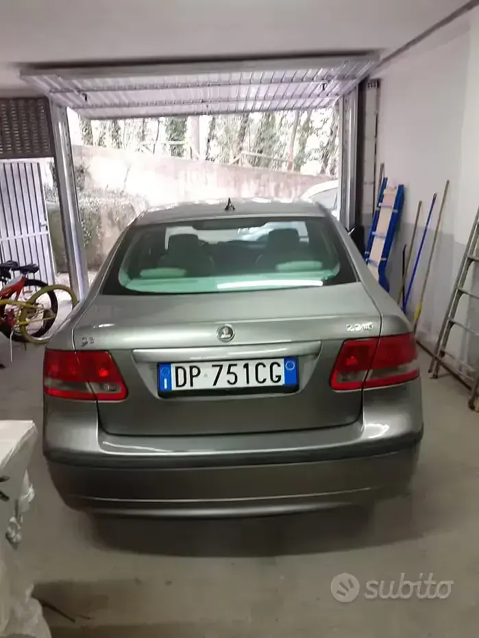 Usata Saab 9-3 131 CV (96 kW) 2002 Grigio Berlina