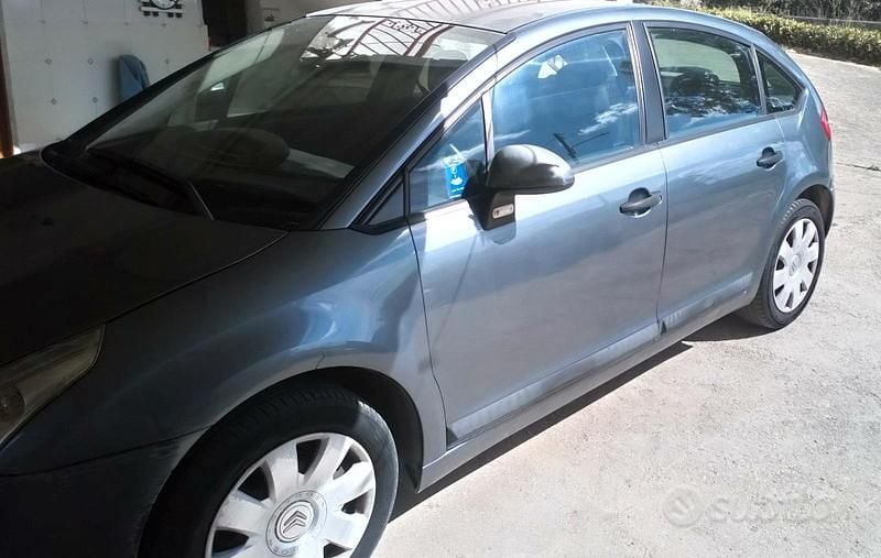 Usata Citroën C4 110 CV (80 kW) 2007 Grigio Berlina