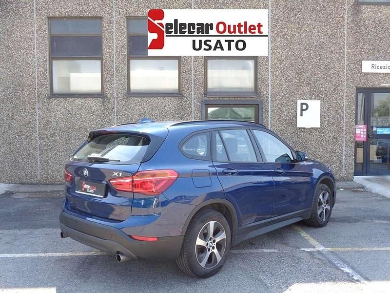 Usata BMW X1 Advantage 190 CV (139 kW) 2017 Blu/azzurro SUV