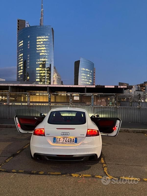 Usata Audi TT Advanced Plus 211 CV (155 kW) 2010 Bianco Coupé