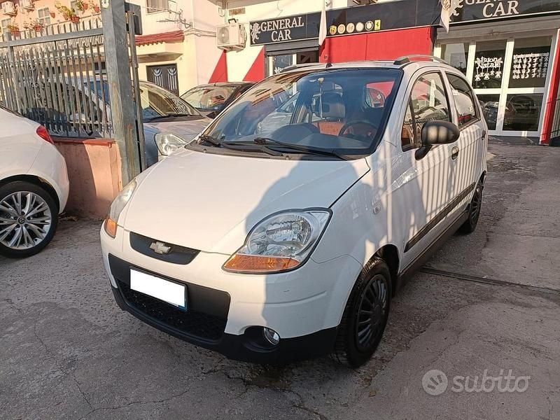 Bianco Usata 2009 Chevrolet Matiz SE Due volumi | 1000 € (Super prezzo) - Immagine 1/4