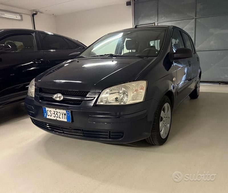Usata Hyundai Getz Style 62 CV (45 kW) 2005 Blu Utilitaria