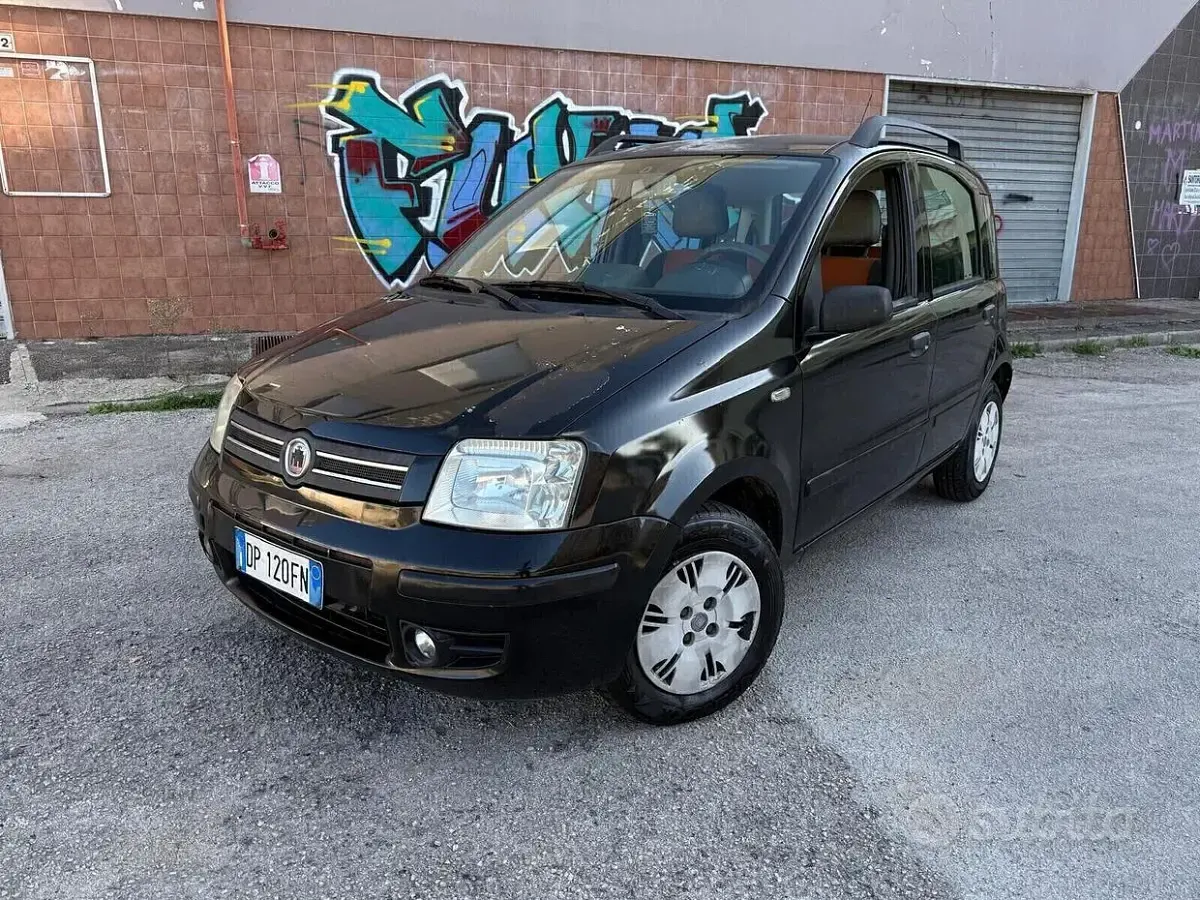 Usata Fiat Panda Dynamic 60 CV (44 kW) 2009 Nero Utilitaria