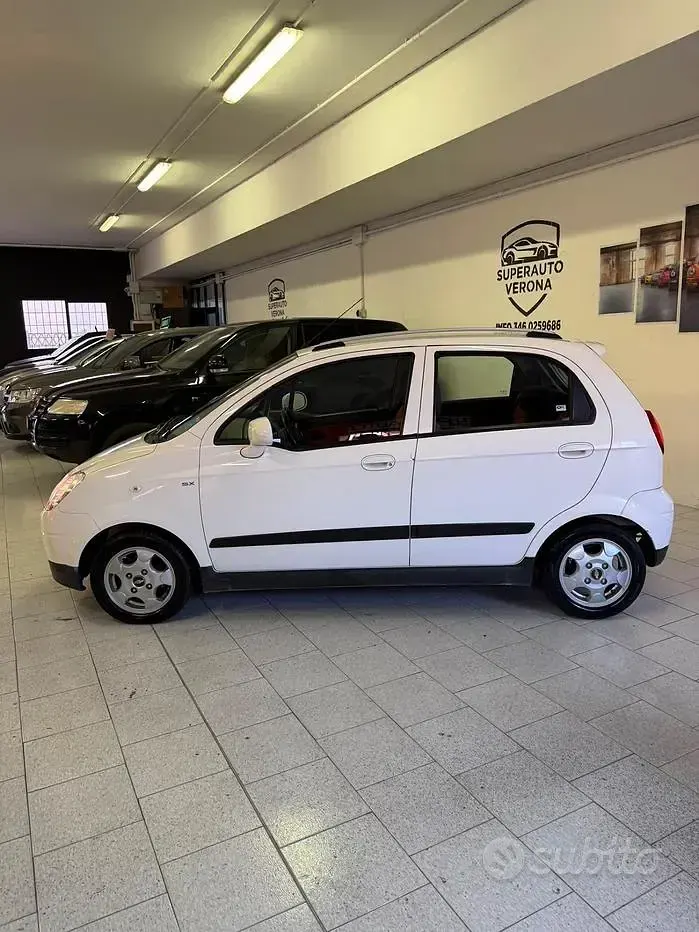 Usata Chevrolet Matiz SX 67 CV (49 kW) 2009 Bianco Utilitaria