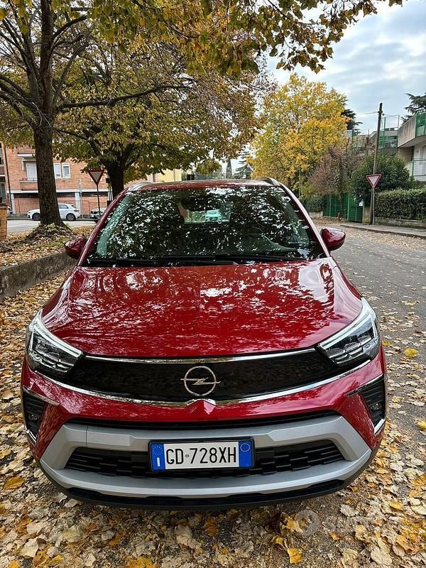 Usata Opel Crossland X Elegance 110 CV (80 kW) 2021 Rosso SUV