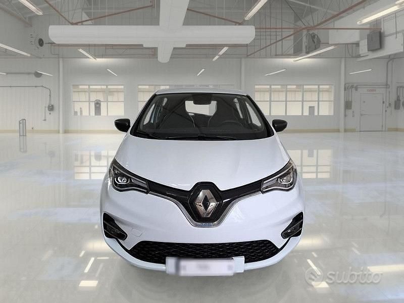 Usata Renault Zoe Life 80 kW (109 CV) 2021 Bianco Utilitaria