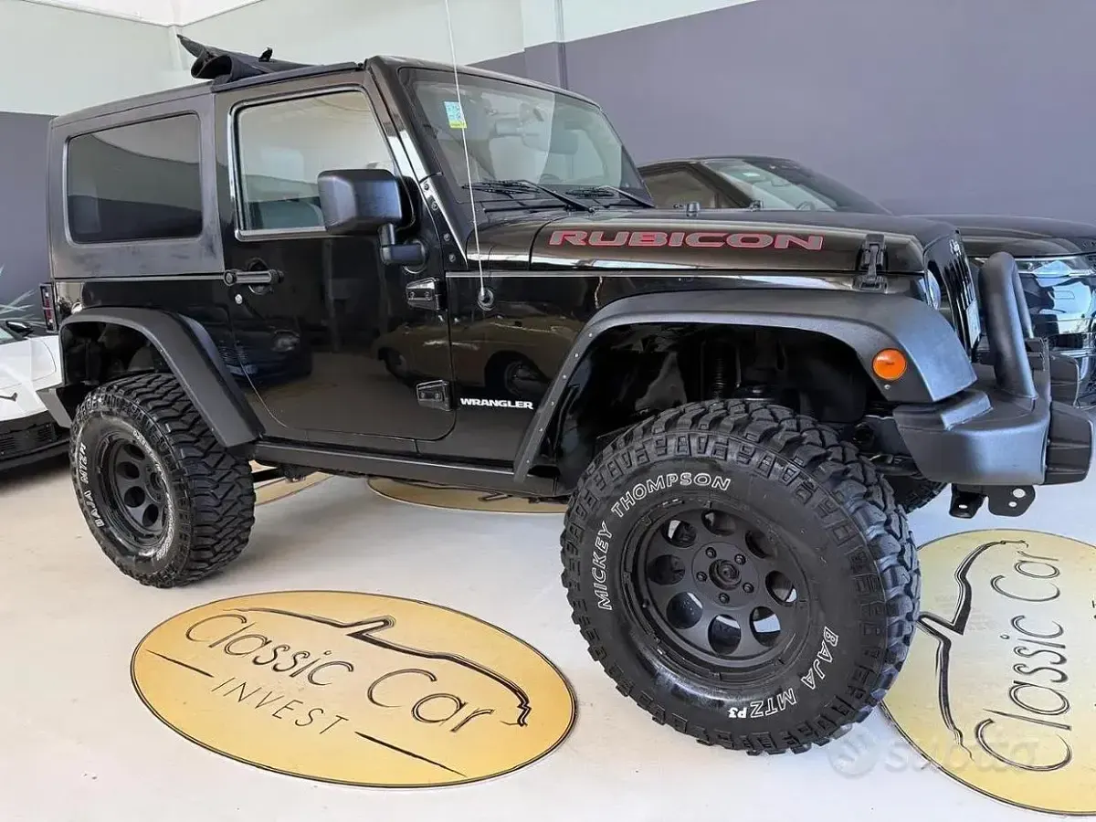 Usata Jeep Wrangler Rubicon 199 CV (146 kW) 2007 Nero SUV