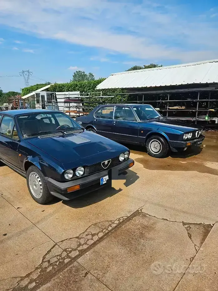 Usata Alfa Romeo Alfetta 1981 Bluazzurro