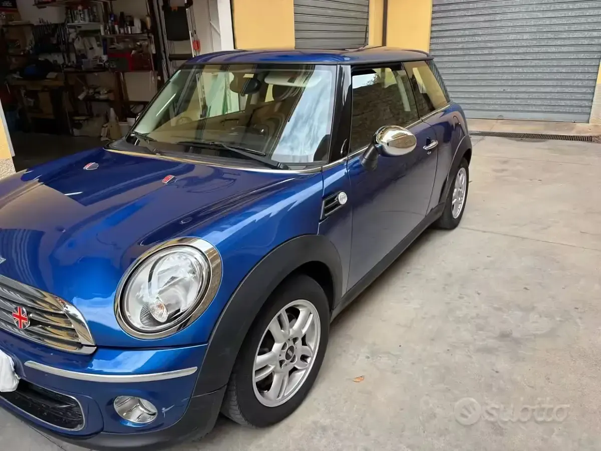 Usata Mini Cooper Coupé 112 CV (82 kW) 2012 Blu Coupé