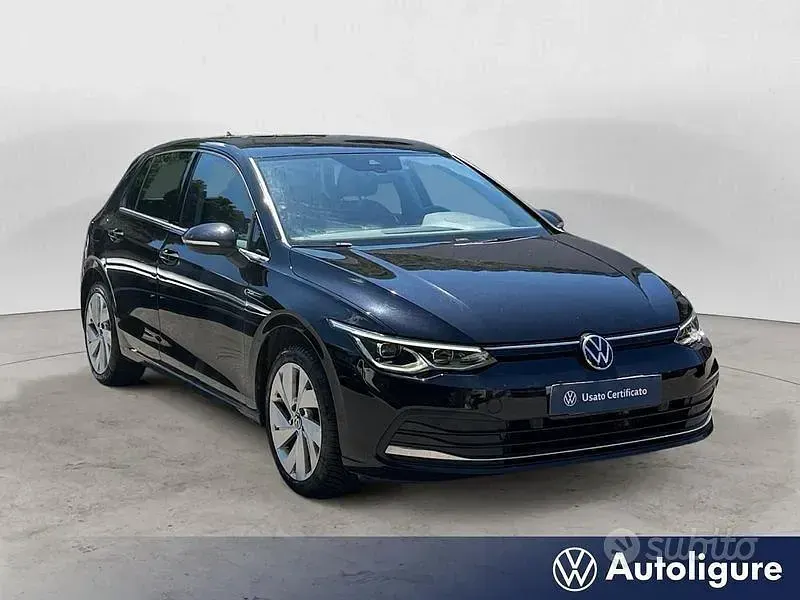 Usata VW Golf VII Style 131 CV (96 kW) 2020 Nero Berlina
