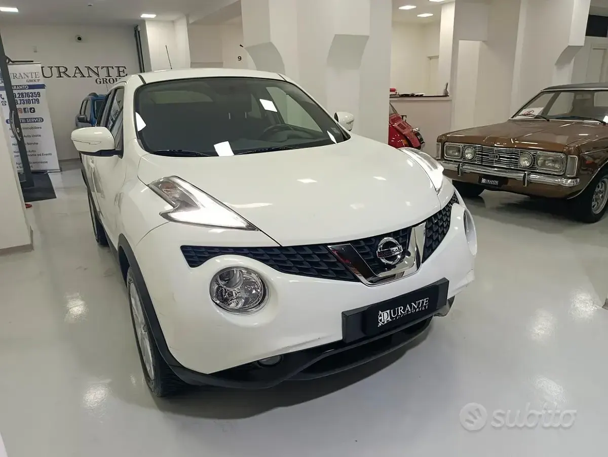 Usata Nissan Juke Acenta 110 CV (80 kW) 2017 Bianco SUV