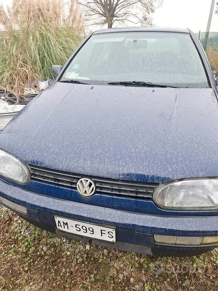 Usata VW Golf III 60 CV (44 kW) 1996 Blu/azzurro Berlina