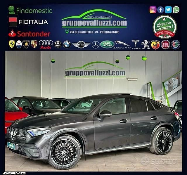 Usata Mercedes GLC300e AMG Line Premium Plus 269 CV (197 kW) 2024 Grigio Coupé