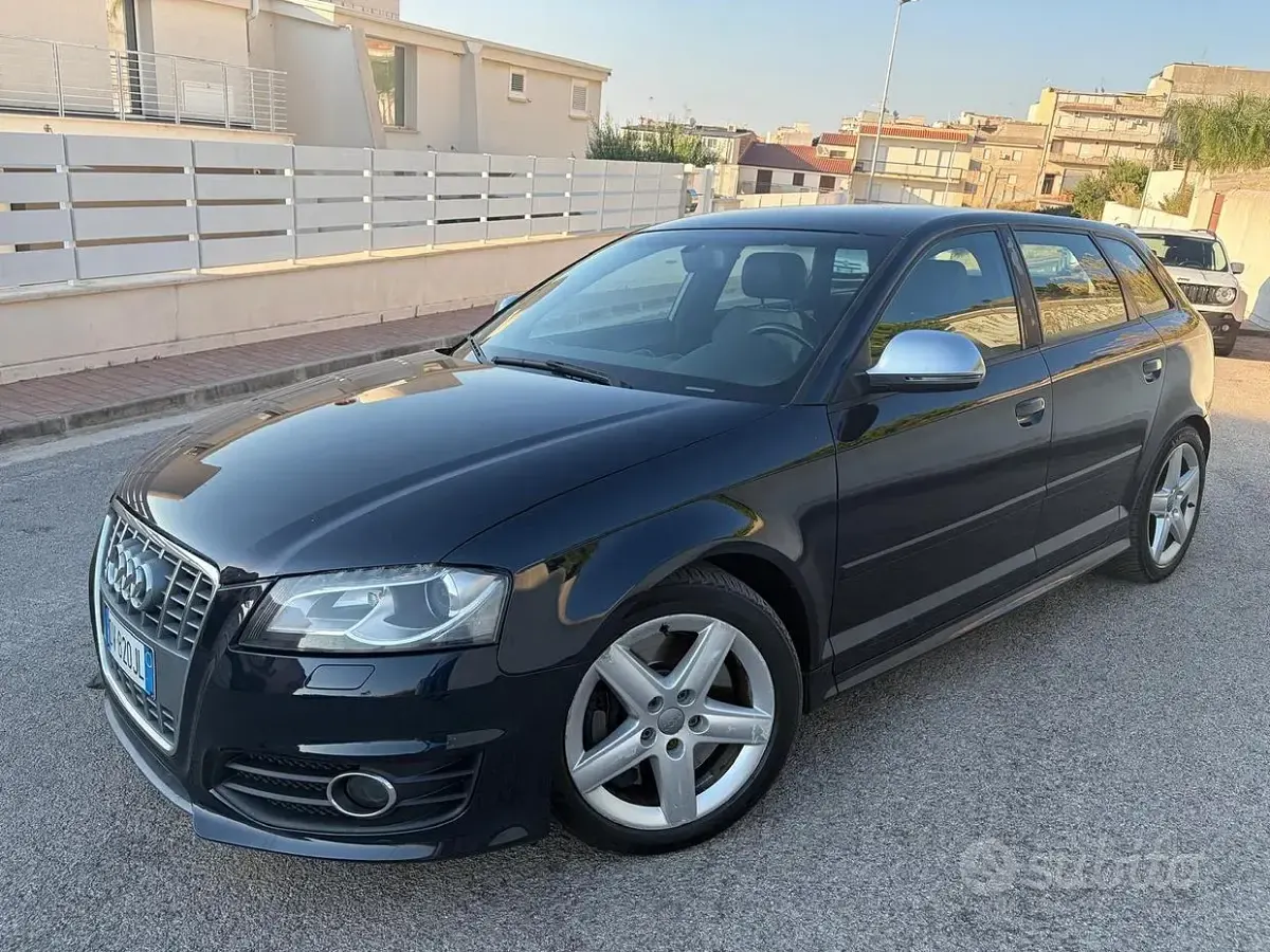 Usata Audi S3 265 CV (194 kW) 2009 Nero Utilitaria