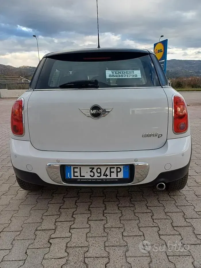 Usata Mini Cooper D Countryman 111 CV (81 kW) 2012 Bianco SUV