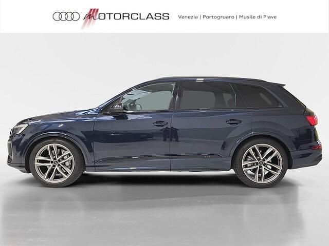 Usata Audi Q7 S-Line 286 CV (210 kW) 2024 Blu waitomo metallizzato SUV