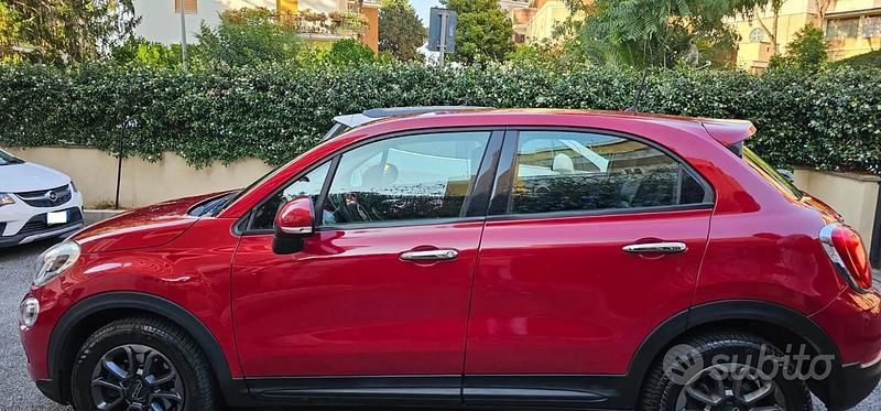 Usata Fiat 500X 95 CV (69 kW) 2017 Rosso SUV