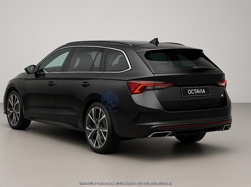 Usata Skoda Octavia RS 265 CV (194 kW) 2025 Nero Station wagon