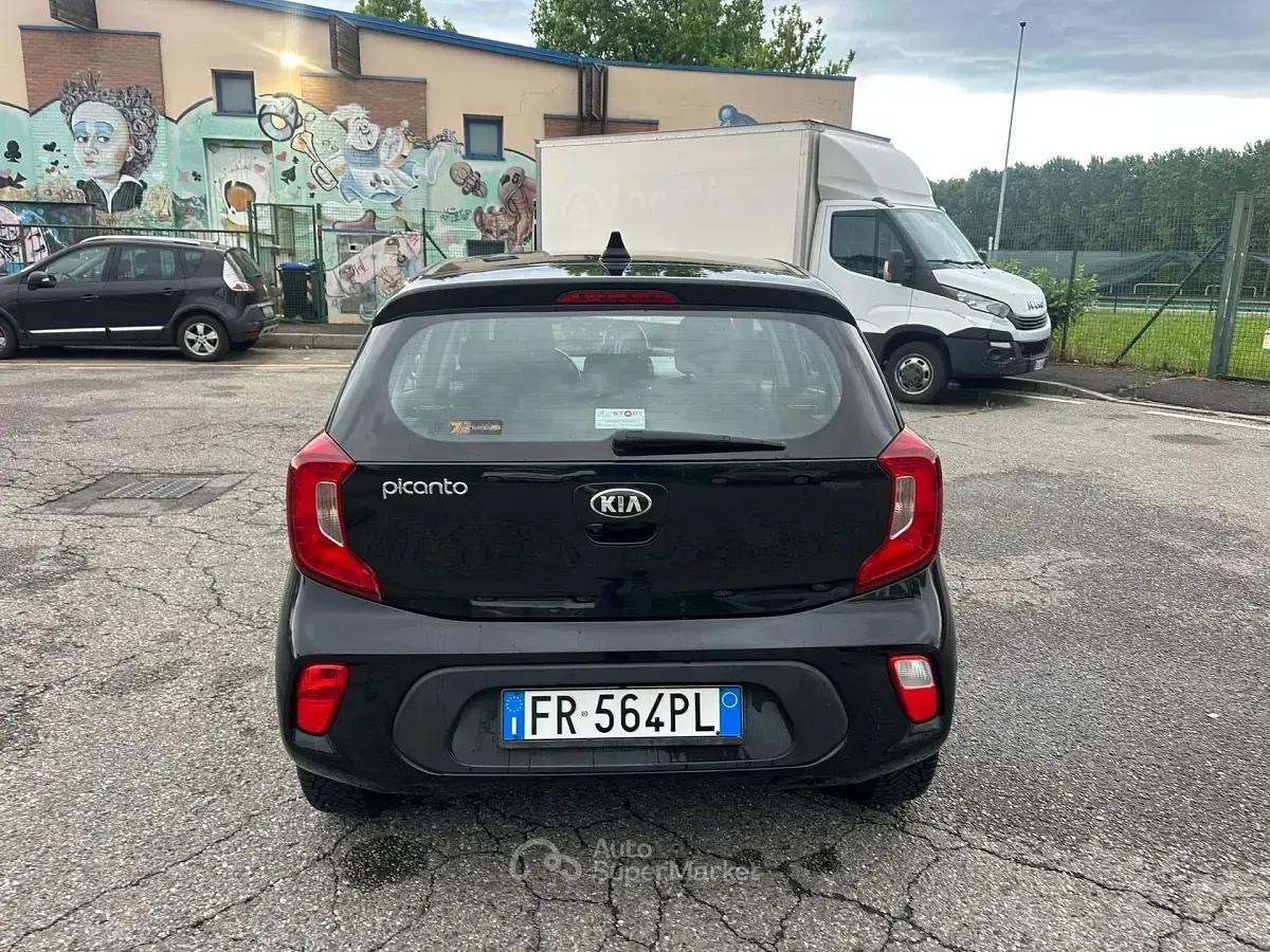 Usata Kia Picanto 67 CV (49 kW) 2018 Nero Utilitaria