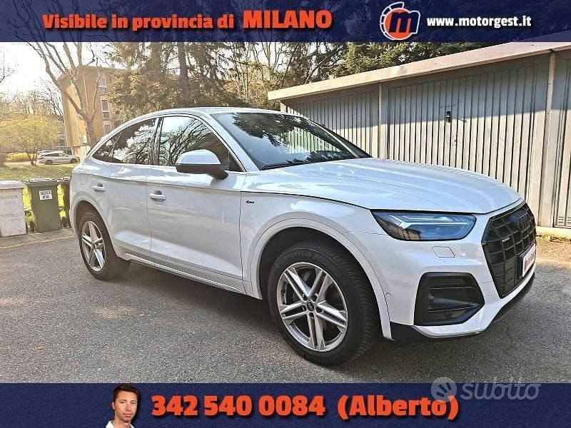 Usata Audi Q5 Sportback S-Line 2021 Bianco SUV