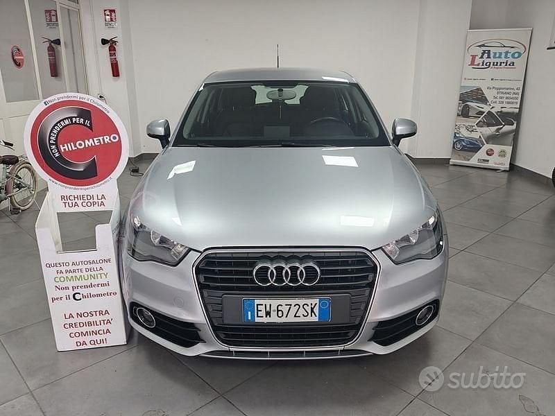 Usata Audi A1 Ambition 90 CV (66 kW) 2014 Grigio Utilitaria