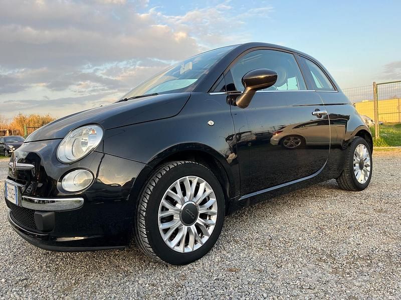Usata Fiat 500 Lounge 69 CV (50 kW) 2014 Nero Berlina