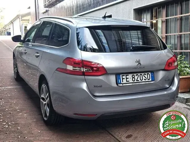Usata Peugeot 308 SW GT-line 120 CV (88 kW) 2016 Grigio Station wagon