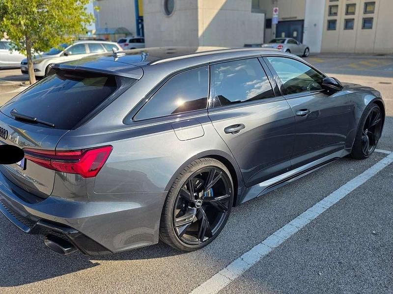 Usata Audi RS6 Ambiente 600 CV (441 kW) 2021 Grigio Station wagon