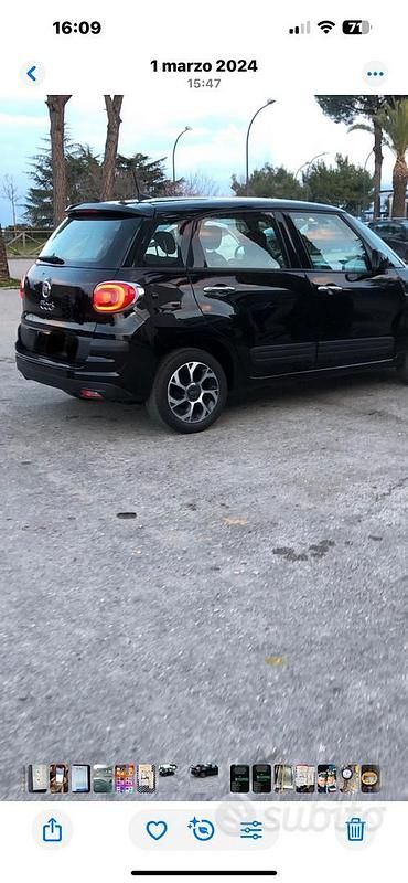 Usata Fiat 500 95 CV (69 kW) 2020 Nero Utilitaria