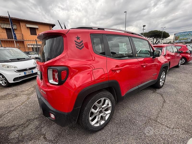 Usata Jeep Renegade Limited 120 CV (88 kW) 2015 Rosso SUV