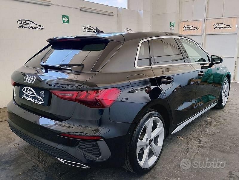 Usata Audi A3 S-Line 116 CV (85 kW) 2024 Nero Berlina