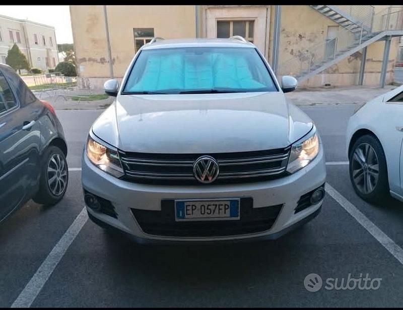 Usata VW Tiguan 110 CV (80 kW) 2012 Bianco SUV