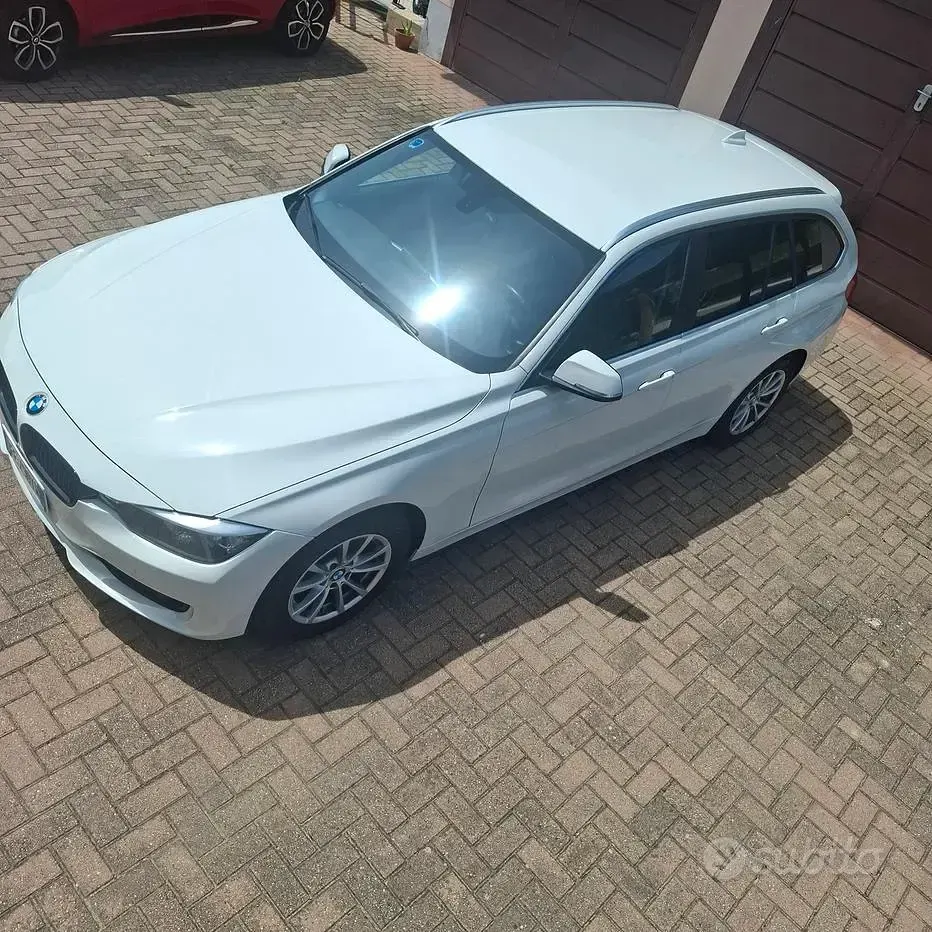 Usata BMW 316 Efficient Dynamics 116 CV (85 kW) 2016 Bianco Station wagon