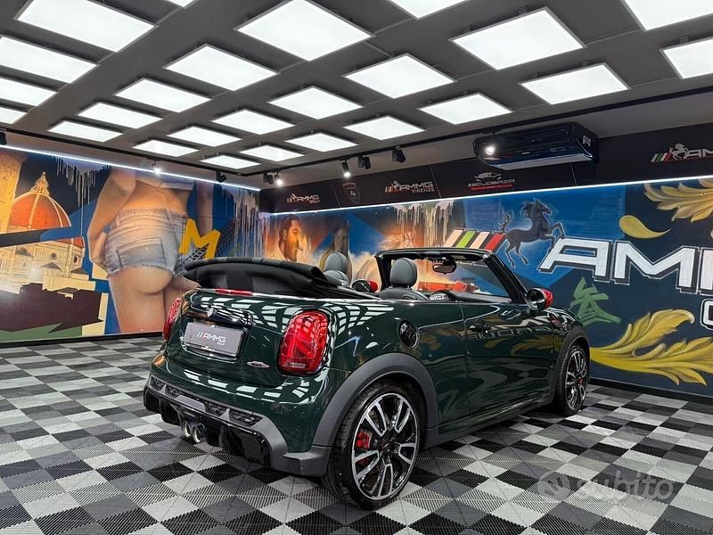 Usata Mini John Cooper Works Cabriolet 231 CV (169 kW) 2021 Verde Cabrio