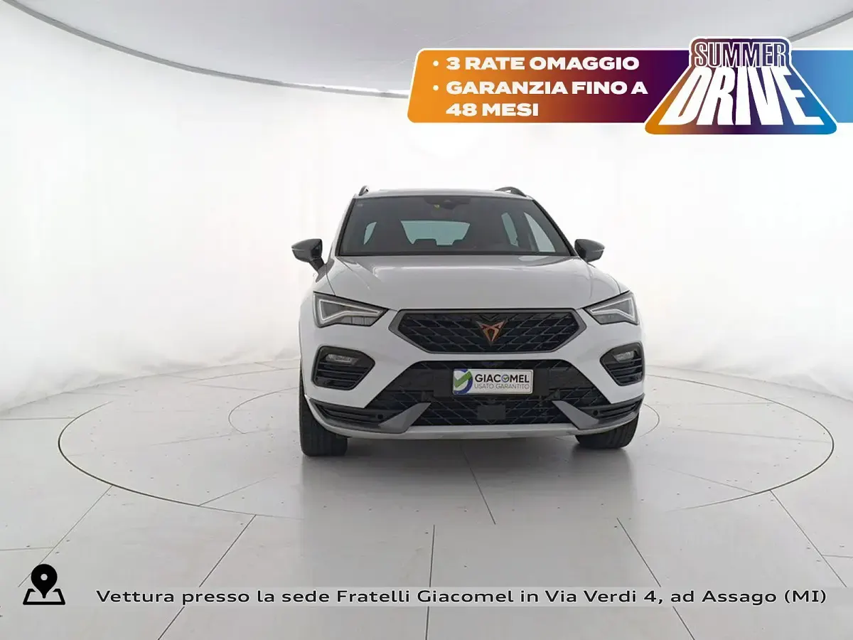 Usata Cupra Ateca 150 CV (110 kW) 2024 Bianco nevada SUV