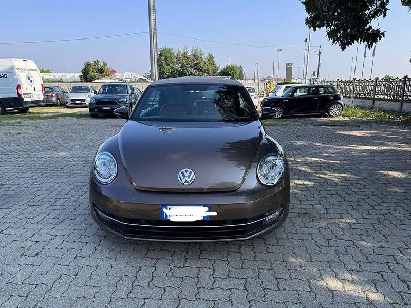 Marrone Usata 2014 VW Maggiolino Design Cabrio | 9700 € (Super prezzo) - Immagine 1/4