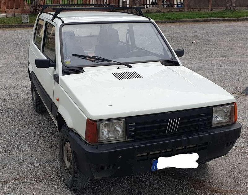Usata Fiat Panda 4x4 54 CV (39 kW) 2001 Bianco Utilitaria