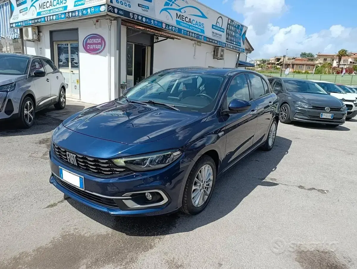 Occasion Fiat Tipo Life 131 ch (96 kW) 2021 Bleue Berline