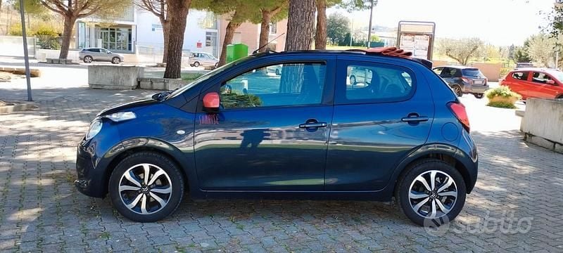 Usata Citroën C1 Shine 69 CV (50 kW) 2015 Blu Utilitaria