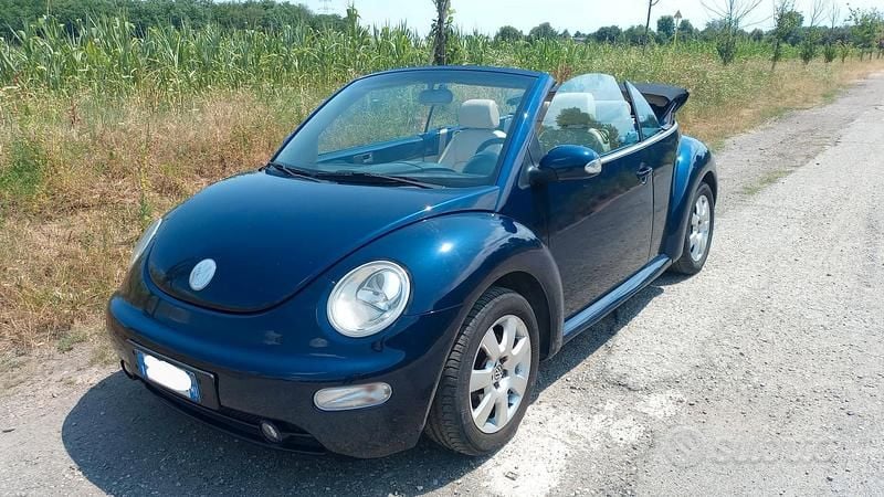 Usata VW New Beetle 2003 Blu Utilitaria