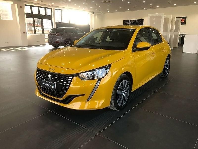 Usata Peugeot 208 Active 75 CV (55 kW) 2021 Giallo Utilitaria