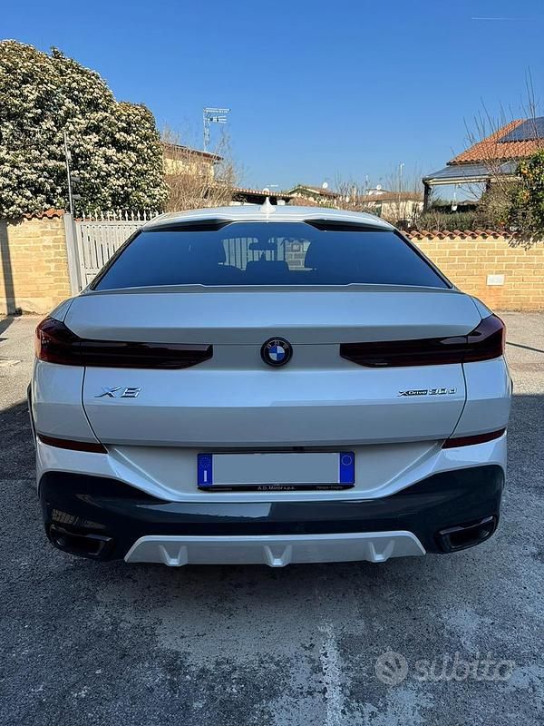 Usata BMW X6 M Sport 286 CV (210 kW) 2023 Bianco SUV