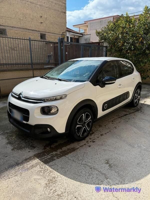 Bianco Usata 2017 Citroën C3 Due volumi | 8000 € (Buon prezzo) - Immagine 1/4