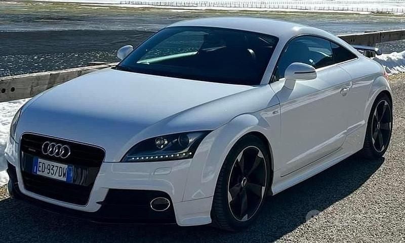 Usata Audi TT Advanced Plus 211 CV (155 kW) 2010 Bianco Coupé