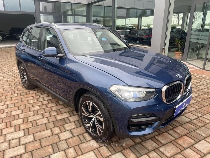 Usata BMW X3 Advantage 190 CV (139 kW) 2021 Blu SUV