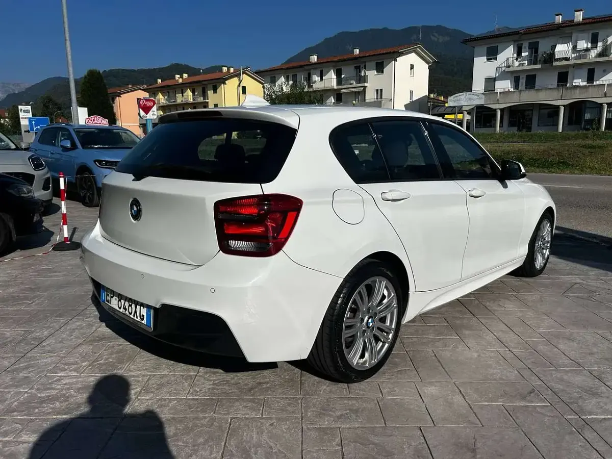 Usata BMW 114 M Sport 102 CV (75 kW) 2013 Bianco Utilitaria