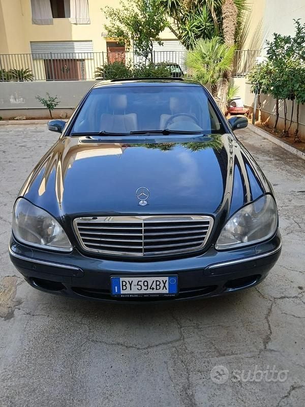 Usata Mercedes 320 2002 Nero Berlina